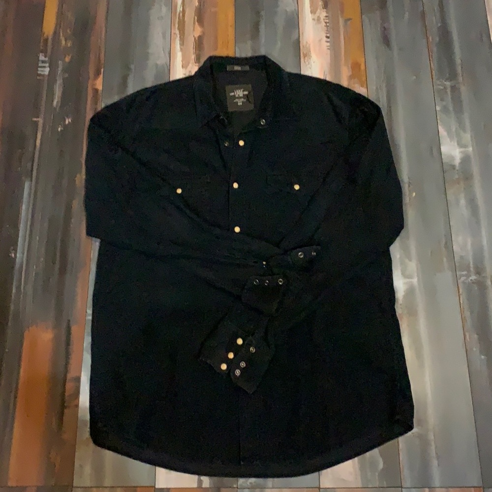 Dark Blue Button Down